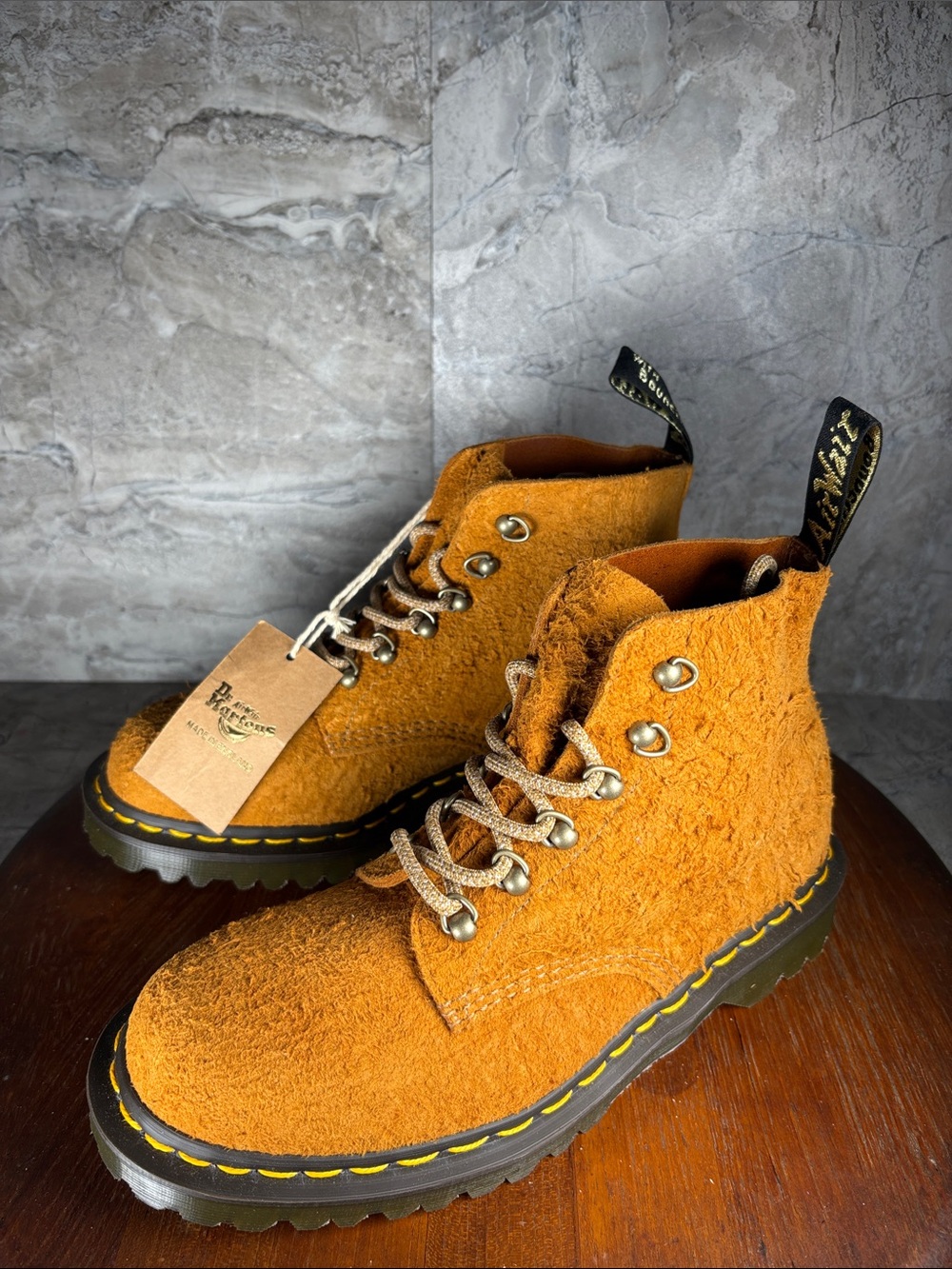 NWT Dr.Martens 101 Suede Made in England Women’s Size 7 Ankle Boots